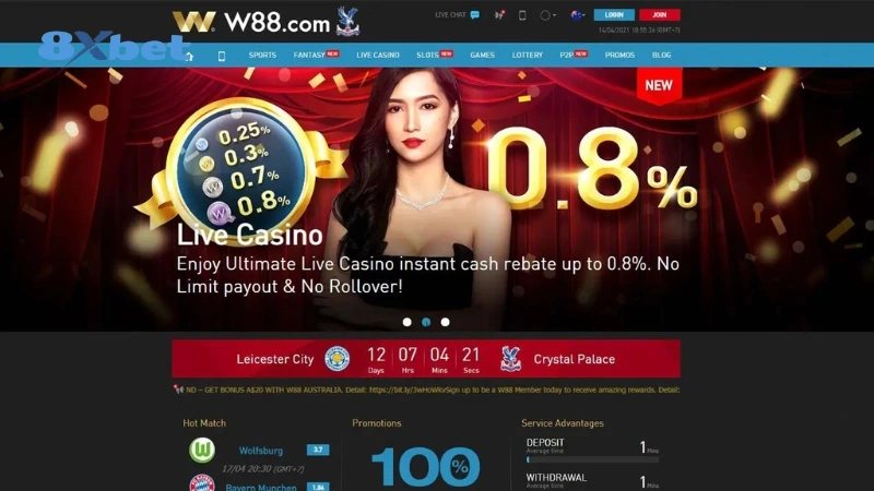 Top nhà cái uy tín 2025 – 8xbet đứng đâu? 3 W88 đứng vị trí thứ 3 trong Top 10 nhà cái uy tín 2025